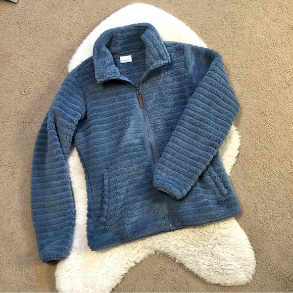 Columbia Sherpa Fleece Full Zip Jacket - Picture 1 of 8